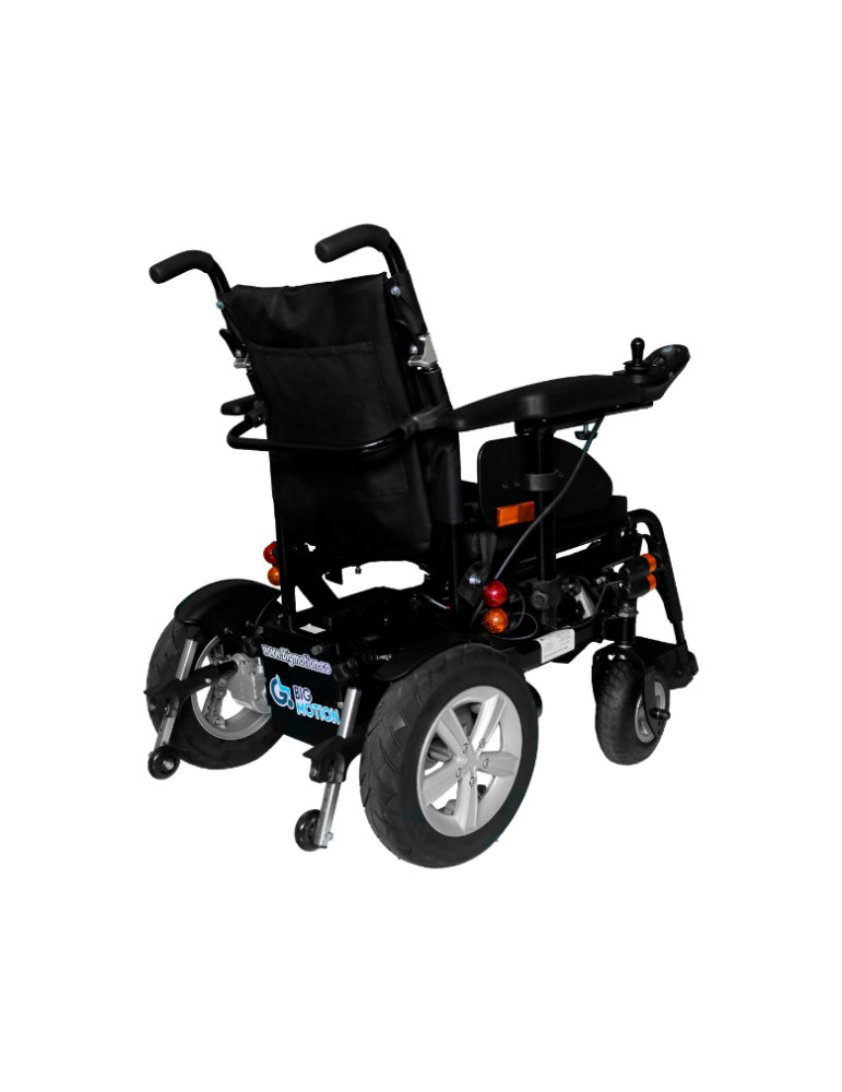 Silla De Ruedas Eléctrica 7020 Todoterreno BIG MOTION Sillas de Ruedas Eléctrica Todoterreno, Con freno Automático (Electromagné