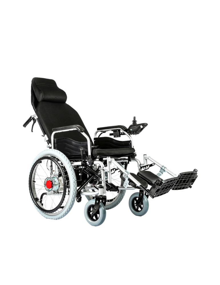 Silla De Ruedas Eléctrica Venus 2.0 BIG MOTION Silla de ruedas eléctrica con reclinación manual de espaldar y descansapies, dos 