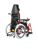 Silla De Ruedas Eléctrica Comfort Six BIG MOTION Silla de ruedas con reclinación eléctrica de espaldar y descansapies, plegable,