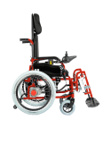 Silla De Ruedas Eléctrica Comfort Six BIG MOTION Silla de ruedas con reclinación eléctrica de espaldar y descansapies, plegable,