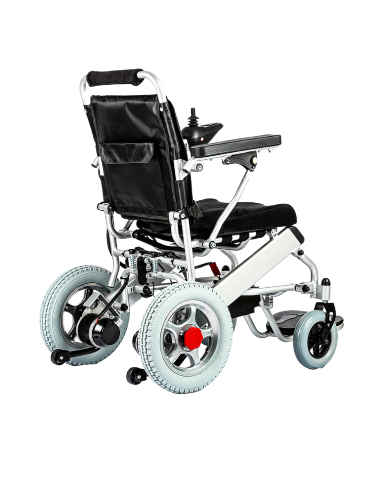 Silla De Ruedas Eléctrica UltraLiviana 2.0 BIG MOTION Silla de ruedas eléctrica liviana en estructura de aluminio, con freno ele
