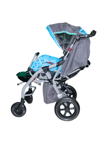 Silla de Ruedas Manual Pediatrica Tipo Coche BIG MOTION *La imagen es de uso ilustrativo algunos colores y atributos pueden no e