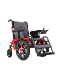 Silla de Ruedas Eléctrica 001 New BIG MOTION Silla de ruedas eléctrica con sistema de amortiguación, diseño moderno, plegable y 