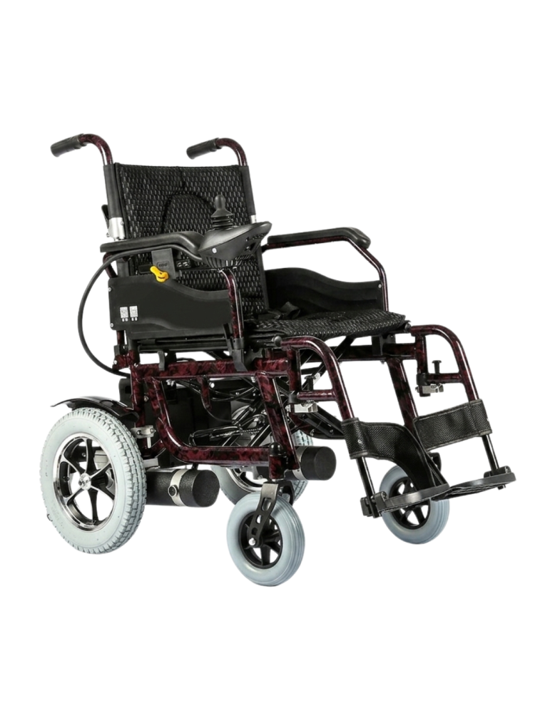 Silla de Ruedas Eléctrica Scorpio BIG MOTION Silla de ruedas eléctrica en estructura de aluminio y con freno electromagnético,