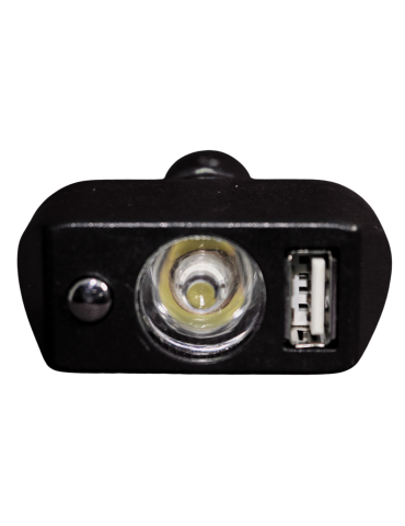 Luz Frontal y Cargador USB para Joystick Silla de Ruedas Electrica