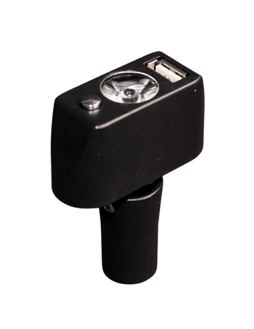 Luz Frontal y Cargador USB para Joystick Silla de Ruedas Electrica